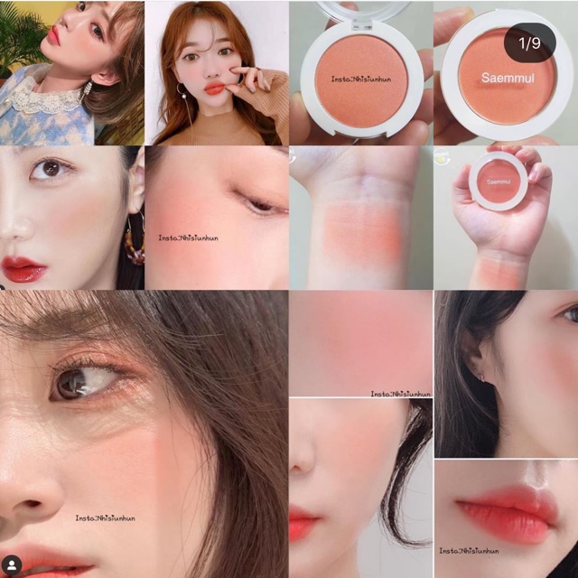 Má hồng Saemmul Single Blusher