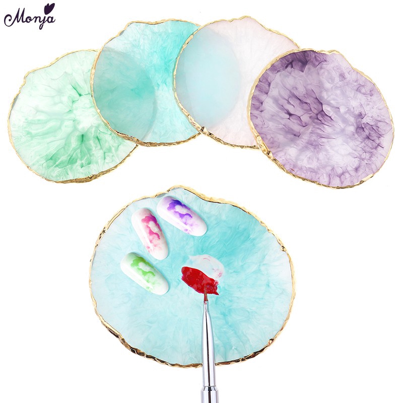 Monja Bảng trộn màu trang trí móng tay nghệ thuật tiện dụng