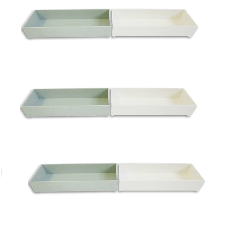 Daiso Khay Dài Feminine Style Long 17.5 X 7 X 3.8Cm( 6.9In X 2.8In X 1.5In)