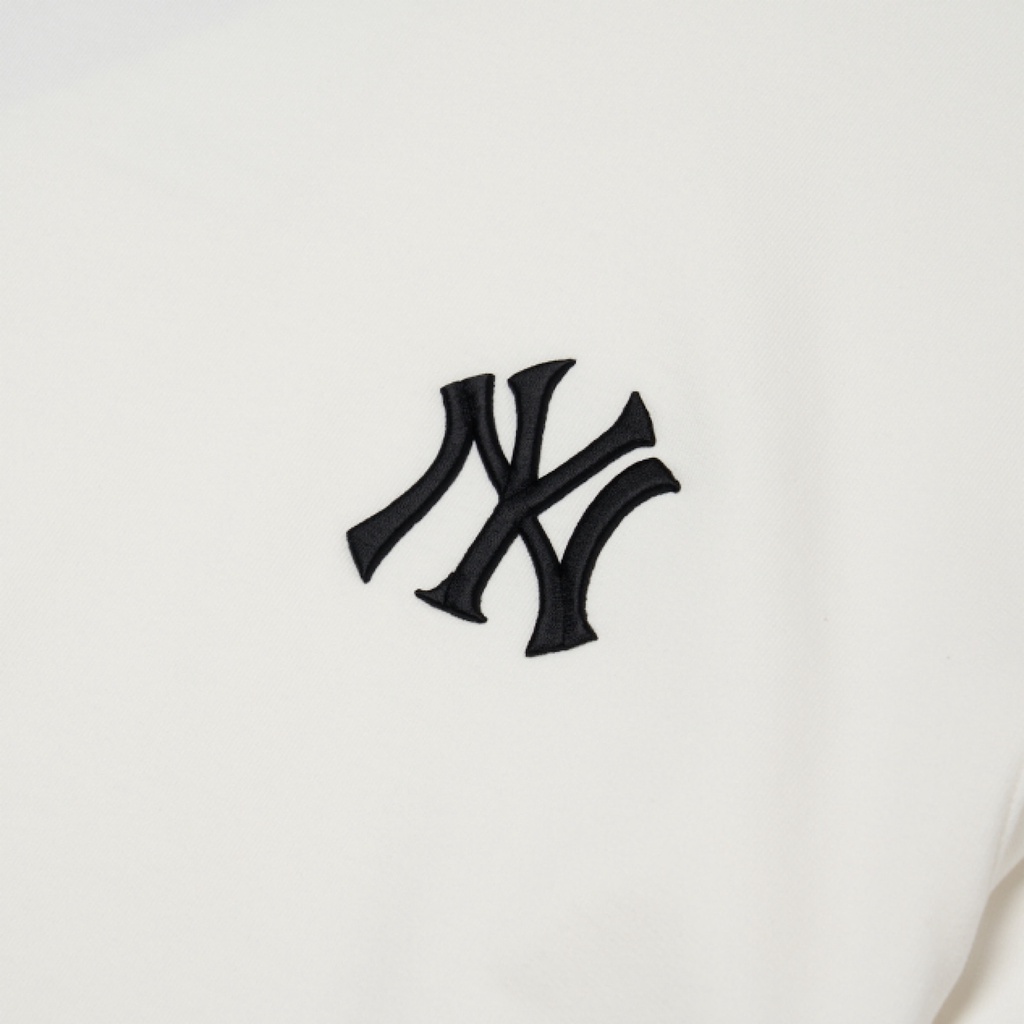 CHÍNH HÃNG | ÁO SWEATSHIRT MLB THIN BALL MEGA OVERFIT WHITE | FEARLOUS.VN