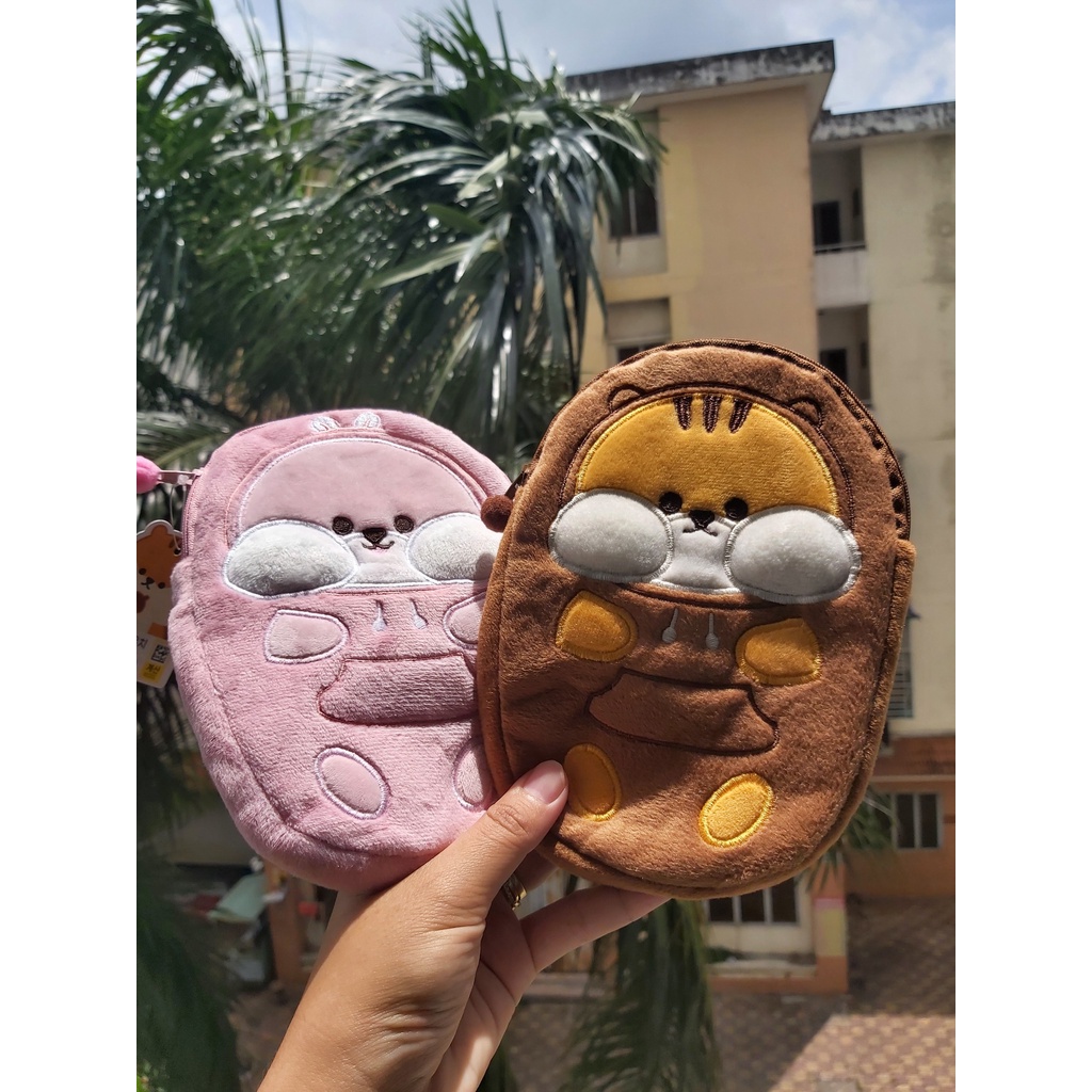 Hộp/túi đựng bút Daiso mềm mại dễ thương