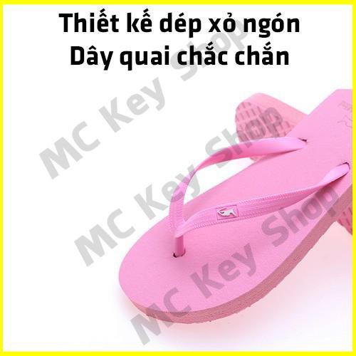 Dép Tông Xỏ Ngón Đi Biển Mùa Hè Nam Nữ, Dép Đi Trong Nhà Chống Trượt Đẹp Giá Rẻ 1892 MC Key Shop