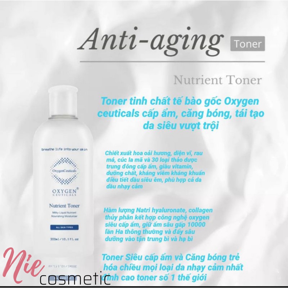 Toner OXYGEN CEUTICAL ( 100ml chiết)