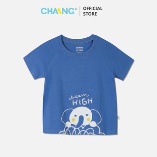 Áo raglan CHAANG summer xanh đậm