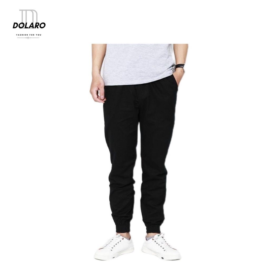 [Mã FATOP12 giảm 30K đơn 150K] Quần kaki jogger DOLARO FASHION FOR YOU chất dày dặn mềm mịn