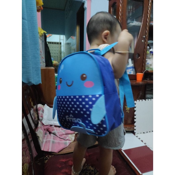 Balo mẫu giáo hươu Grow lớn / balo Pedia sure/ balo cá voi xanh, quà tặng cho bé