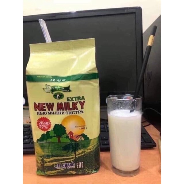 combo 5 gói sữa béo nga new milky hàng sản xuất hàn quốc