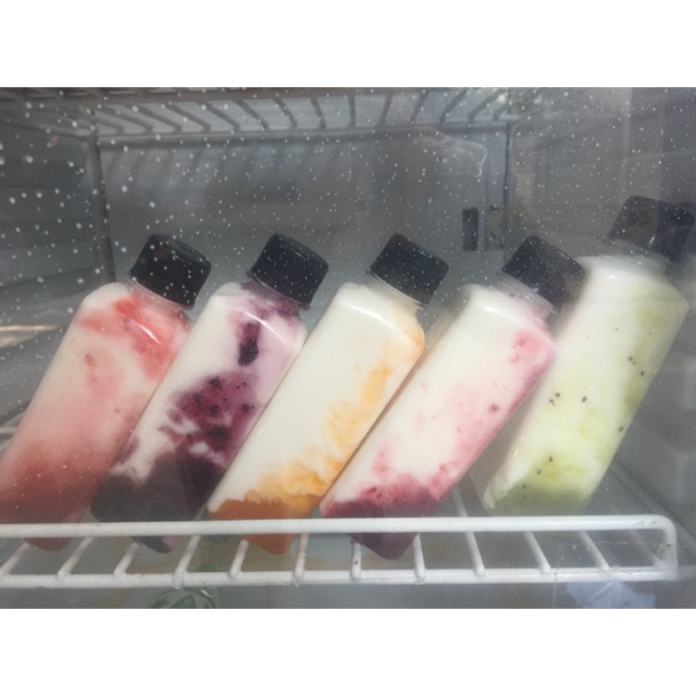 [ Chỉ Đặt 1 combo] Combo 50c chai vuông Nhựa PET 250ml - ChuyenSiTranTruc