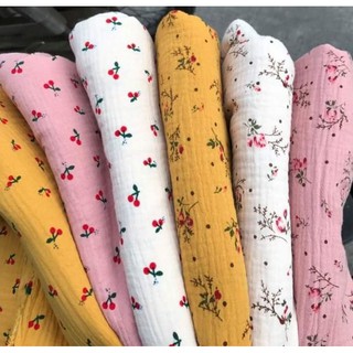 Vải csr thô xô muslin