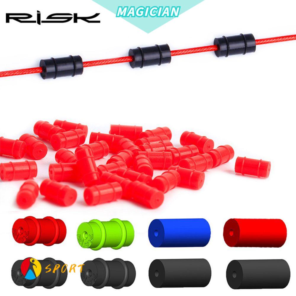 Set 10 Vòng Silicon Siêu Nhẹ Bảo Vệ Dây Cáp Xe Đạp MTB Chất Lượng Cao Nhiều Màu Sắc