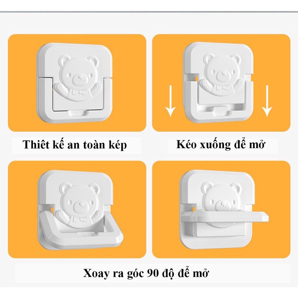 Bịt ổ điện chống giật cho bé - Nhự abs an toàn - Chống cháy - Quai đeo thông minh, ổ 2 chân và 3 chân
