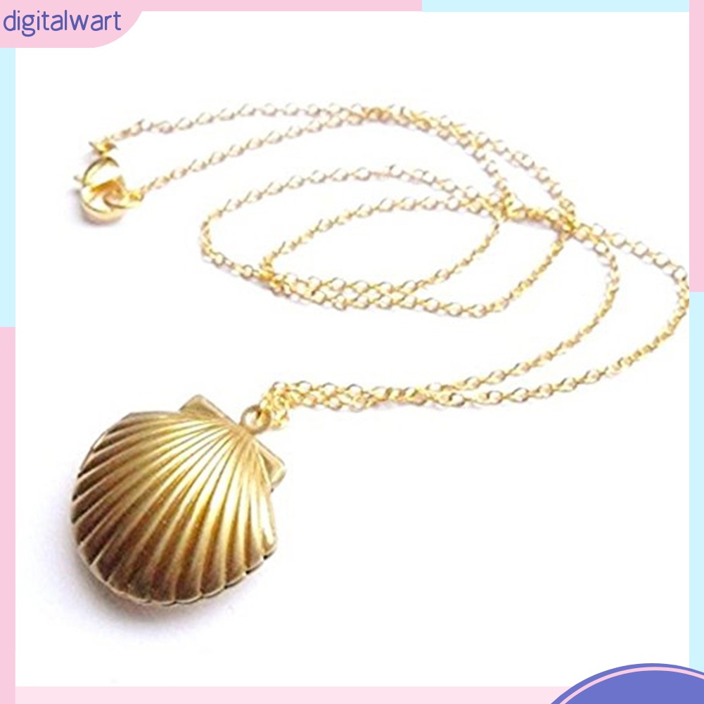 Vòng cổ Hợp Kim Mặt Hình Vỏ Sò Thời Trang Cho Nữ