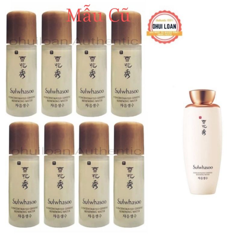 Nước hoa hồng nhân sâm trẻ hóa làng da,chống nhăn GINSENG RATER 5ML