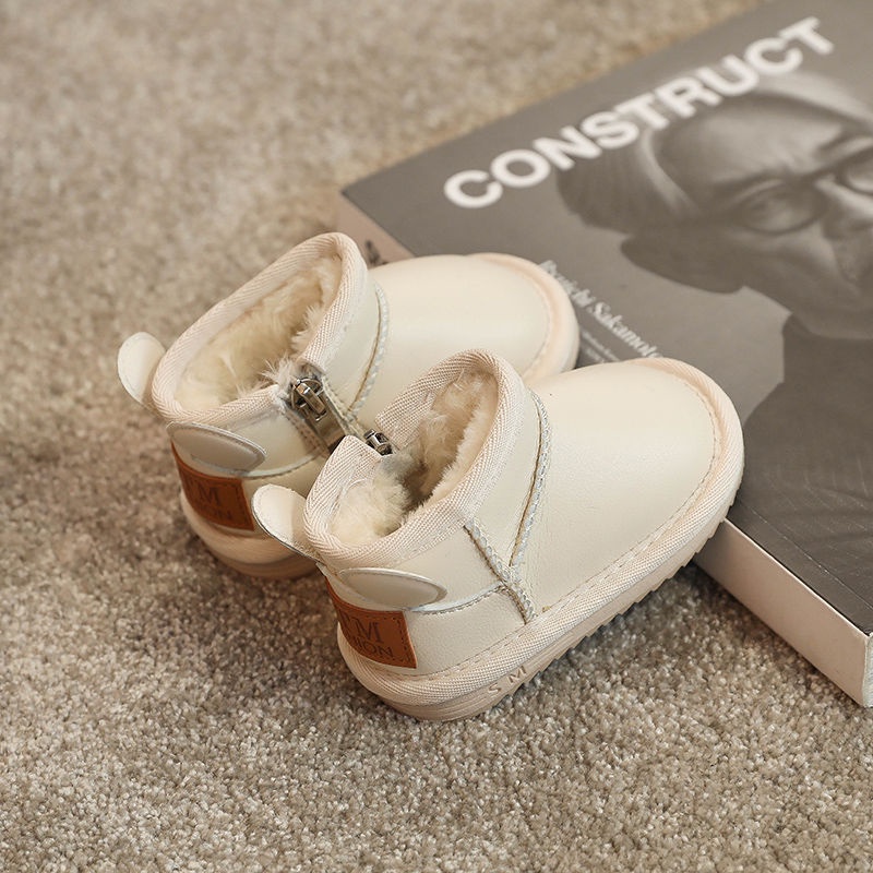 Giày Bốt cotton Đi Tuyết Ấm Áp Thời Trang Mùa Đông 2022 Cho Bé