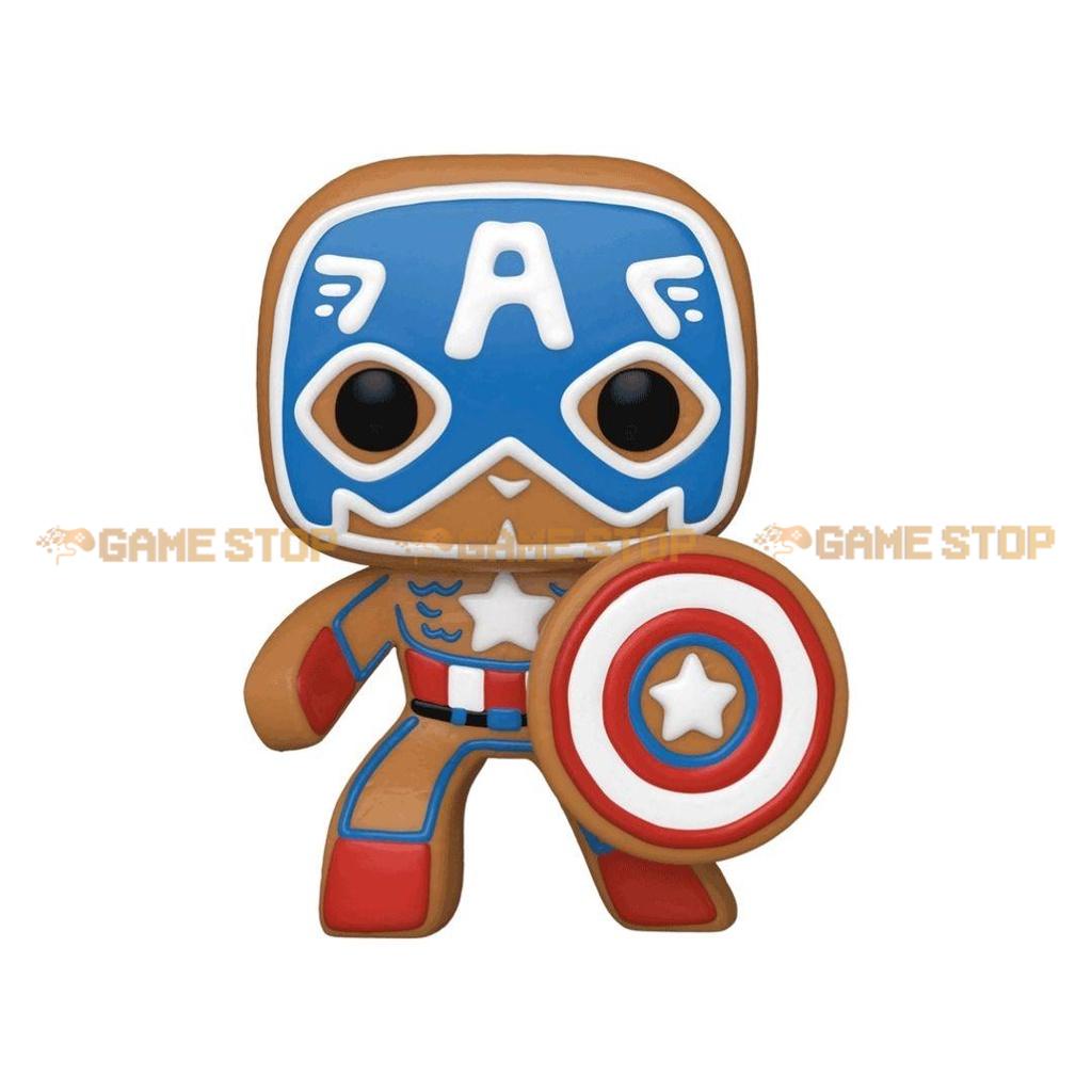 Mô hình Marvel Captain America 10cm 933 Gingerbread Funko Pop Mô hình tĩnh Nhựa PVC CHÍNH HÃNG MỸ MVFKP02