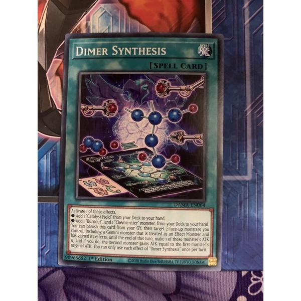 [kn-shop]thẻ bài yugioh: Dimer synthesis