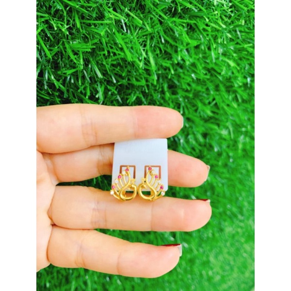 hoa tai vàng 6k