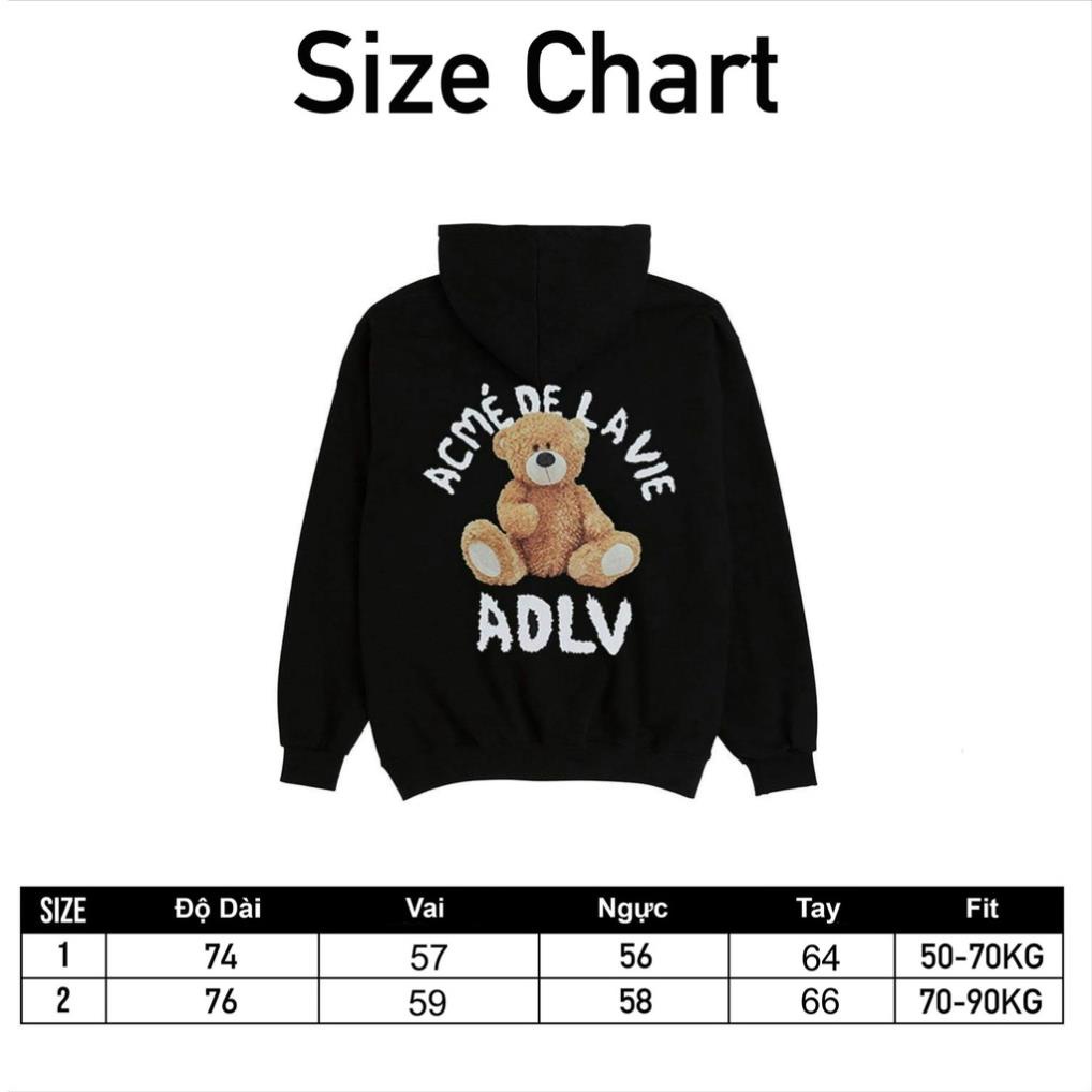 💥 Áo Hoodie ADLV - Acmé de la vie Full Mẫu Hàng Cao Cấp Vải Nỉ Bông Cotton 100%  💥