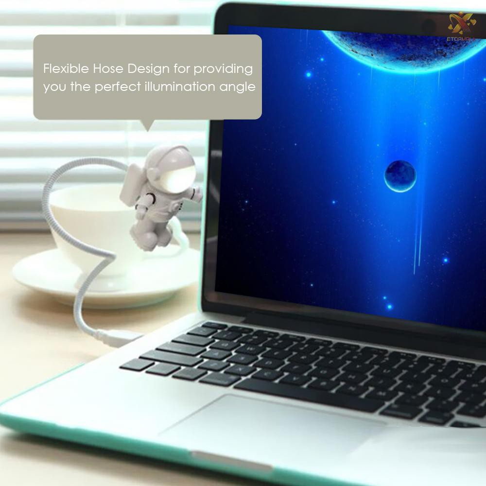 Đèn LED mini hình dạng phi hành gia độc đáo cắm cổng USB