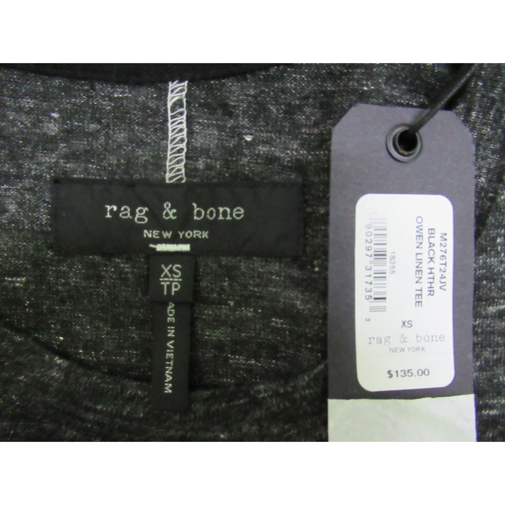 Áo thun nam RAG & BONE  Owen Linen Tee