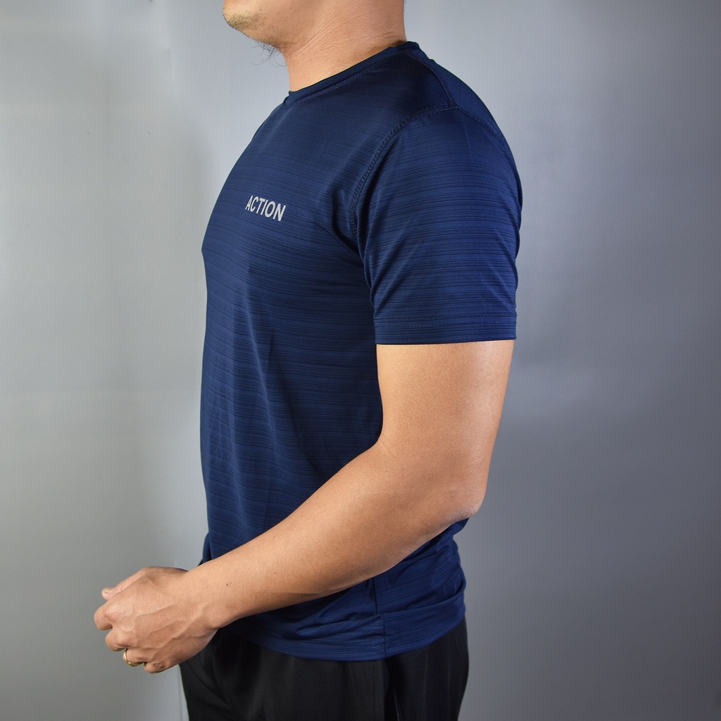 Áo thun nam Action form rộng tay ngắn chất thun cao cấp thoáng mát co giãn đa chiều