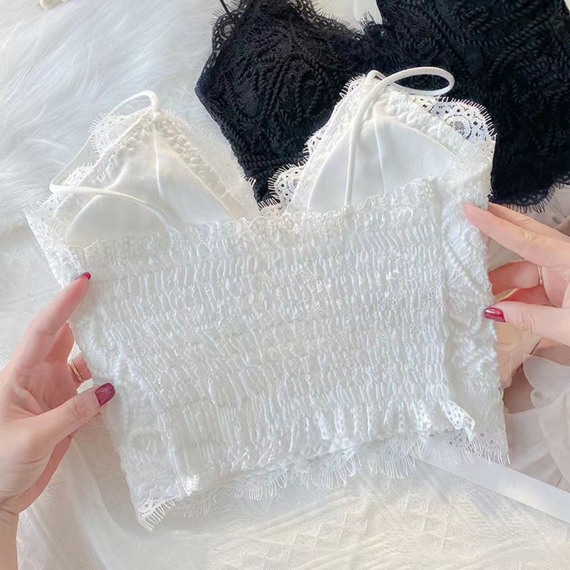 Áo Bra Ren Họa Tiết Nổi Quảng Châu  ,co dãn thoáng mát ,Cực sang chảnh - alohashop91