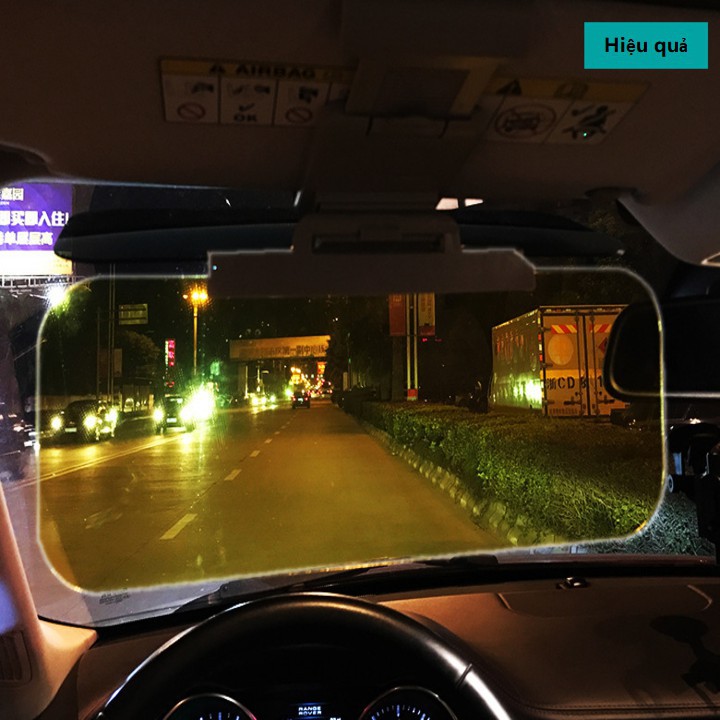 Sản phẩm  Bộ kính chống chói dạng cài ô tô, xe hơi cao cấp ngày và đêm: Mã KEQ-808