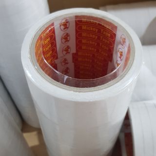 6cuộn Băng dính 2 mặt bản 5cm dài 12met