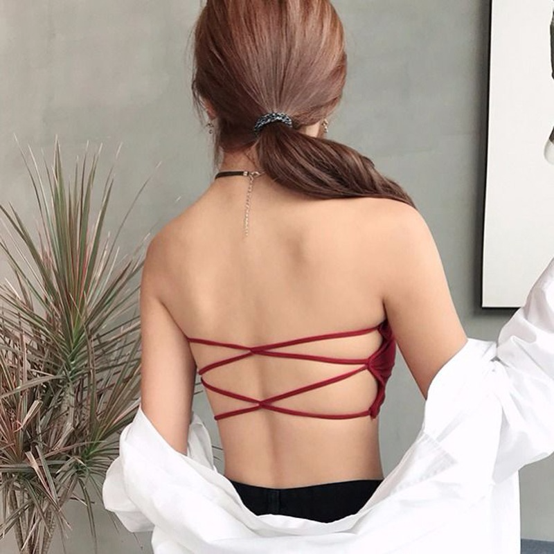 Áo lót quây ngực không dây chống lóa cho nữ