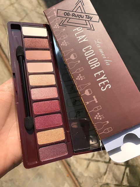 Phấn mắt 10 ô tone Hàn Play Color Eyes Lameila nội địa Trung | BigBuy360 - bigbuy360.vn