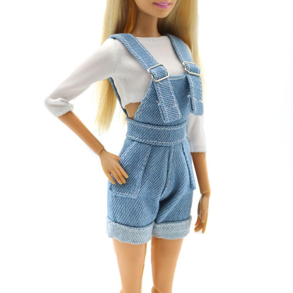 CLEVER Quần Yếm Xinh Xắn Cho Búp Bê Tỉ Lệ 1 / 6