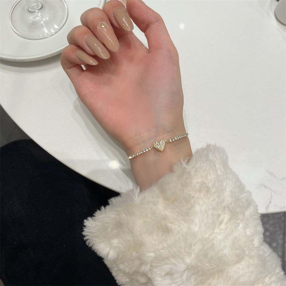 Vòng Tay Dạng Hở Hình Chữ C Thiết Kế Đơn Giản Sang Trọng Cho Nữ