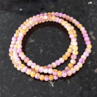 Chuỗi vòng tay 3 tầng vòng chuỗi đeo tay phong thủy 3 tầng
