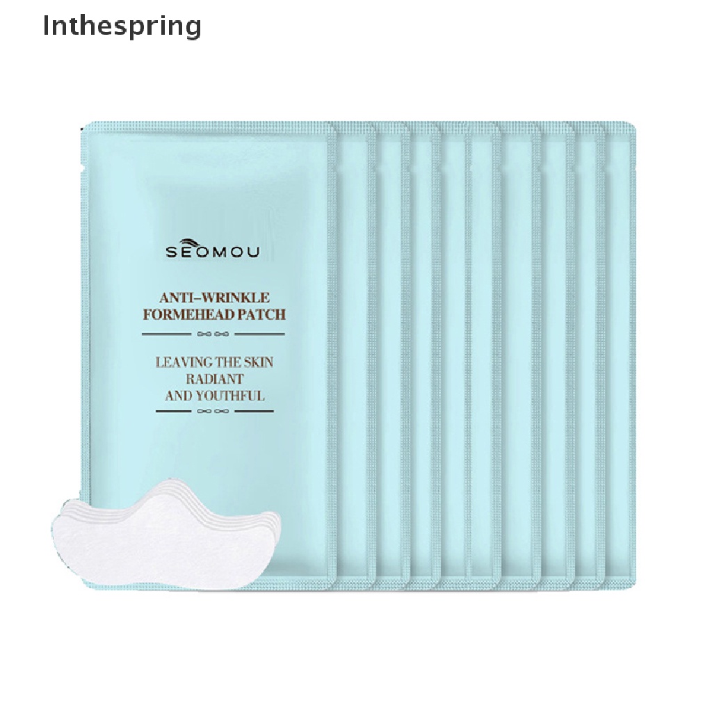 Hộp 10 Miếng Dán Dưỡng Ẩm Chống Nếp Nhăn Chăm Sóc Da