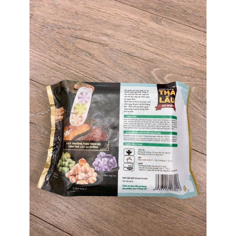 500g viên thả lẩu bánh bao trứng muối phô mai (giao hoả tốc tphcm)