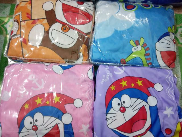 Trọn Bộ Ga Thun Lạnh Họa Tiết Đẹp (Kitty, doremon) Bộ M6 Thun Đẹp | BigBuy360 - bigbuy360.vn