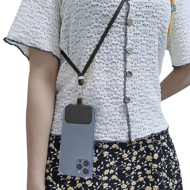 1 Dây Đeo Chéo Bằng Nylon / Nylon Mềm Kèm Móc Treo Điện Thoại Tiện Dụng