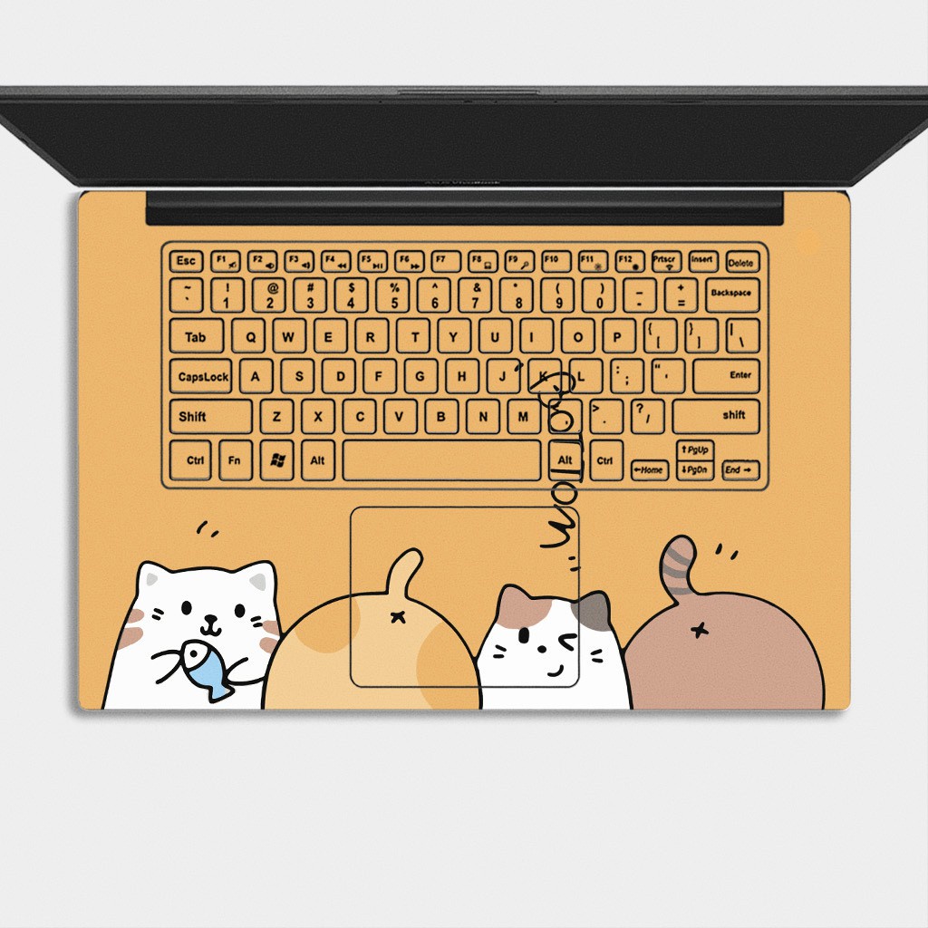 Miếng Dán Laptop - Nhiều Mẫu Dán cho Dell, Hp, Asus, Lenovo, Acer, MSI, Surface,Vaio, Macbook MD 31 LUXSKEEN