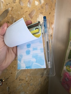 Trình kí mini kèm sổ và bút