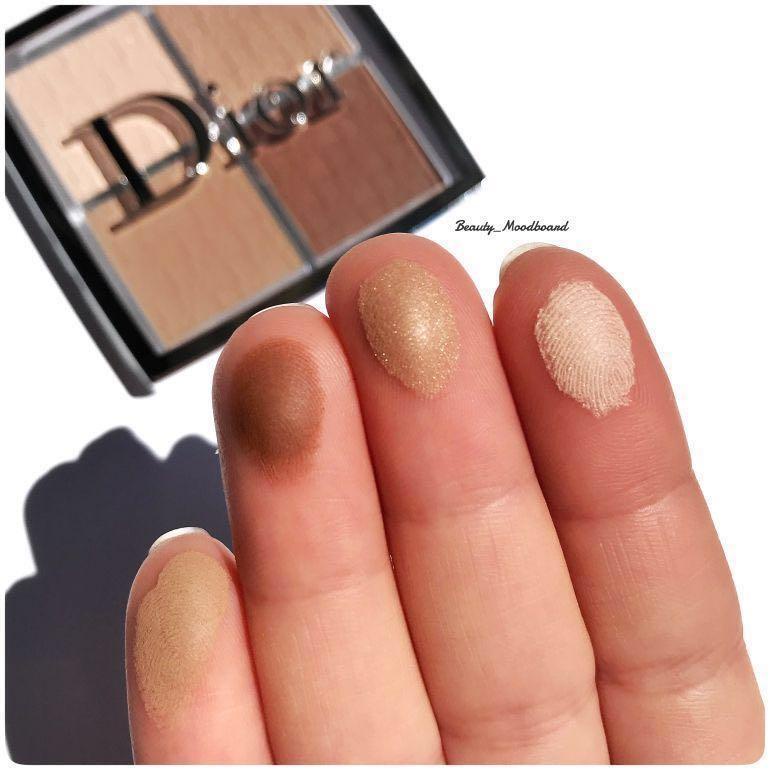 [KHÔNG HỘP] Phấn tạo khối Dior Backstage Contour Palette 001 Universal