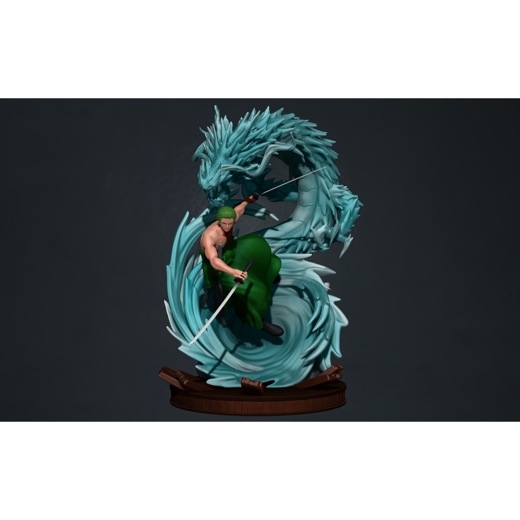 👽ĐỘC QUYỀN👽 Đồ chơi mô hình - ONE PIECE - RORONOA ZORO Công nghệ in 3d - sản xuất thủ công (TÙY BIẾN KÍCH THƯỚC)