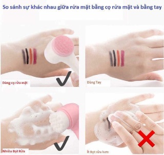 Máy maxa rửa mặt 2 đầu nhật