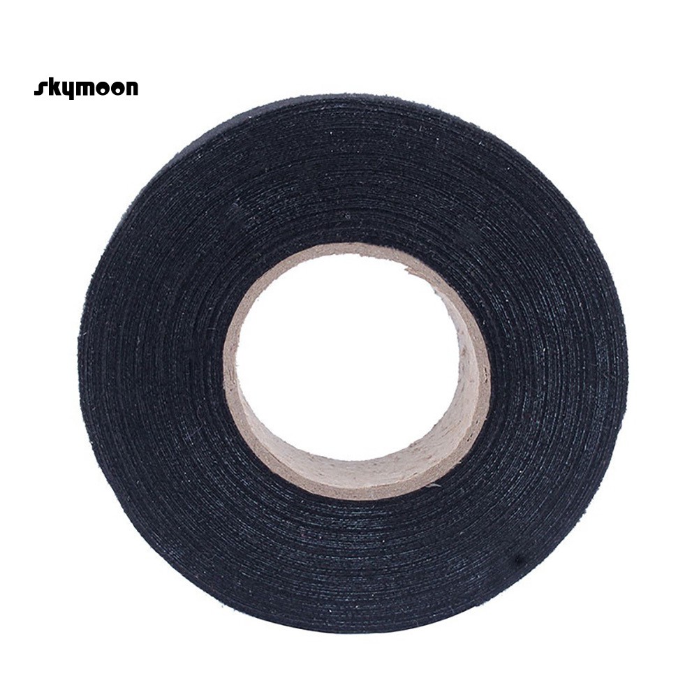 Cuộn băng keo vải 15m kháng mòn cách nhiệt chuyên dụng cho hệ thống dây điện xe hơi