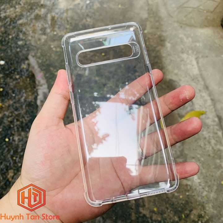 Ốp lưng Samsung S10, S10 5G (Hàn), S10 Plus TPU trong suốt chống sốc 6D