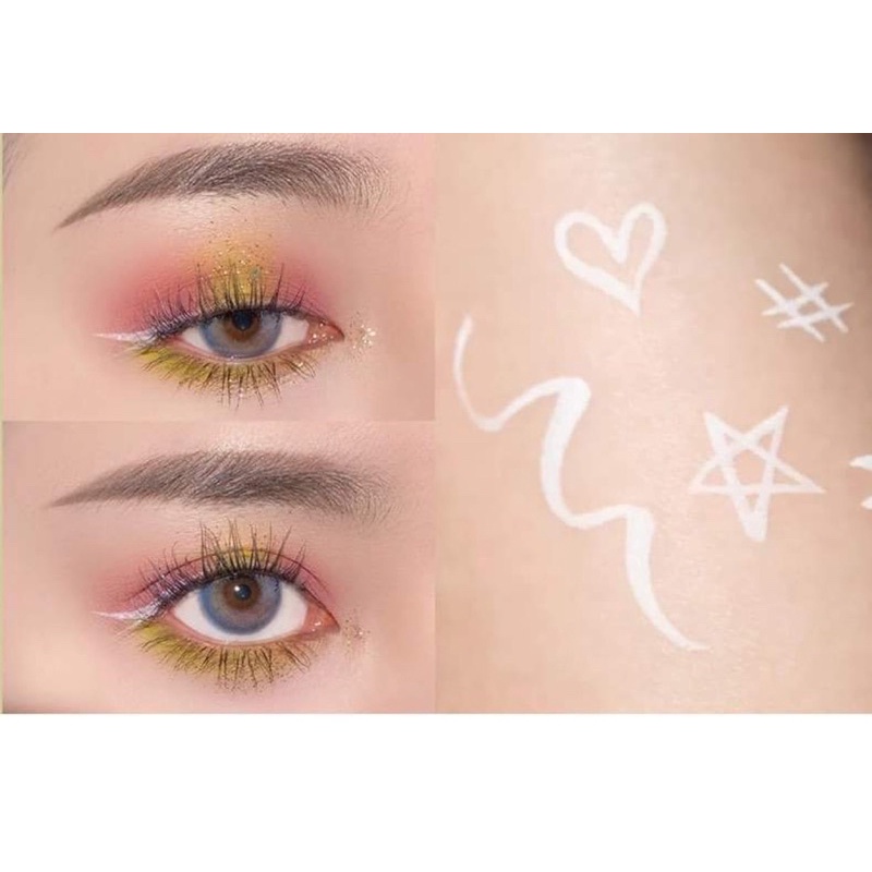 Bút Kẻ Mắt Trắng Guicami siêu mảnh