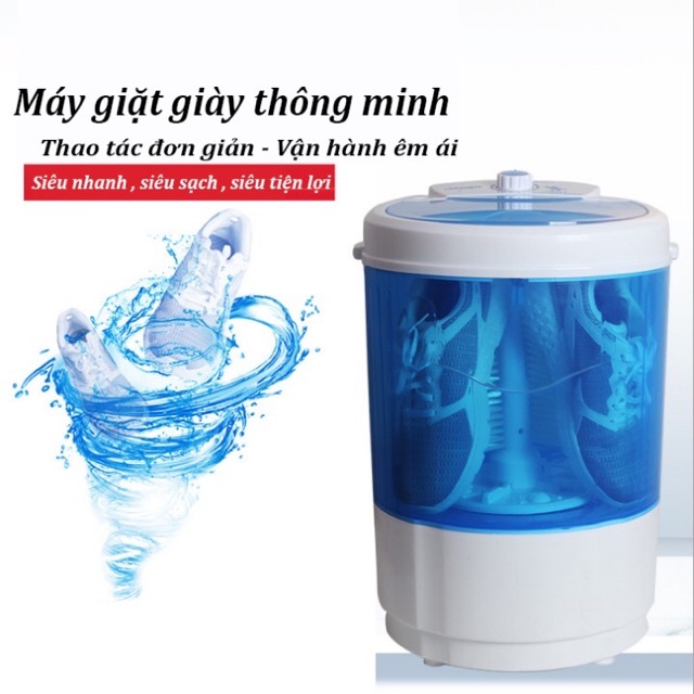 Máy giặt giày mini 360 độ siêu sạch