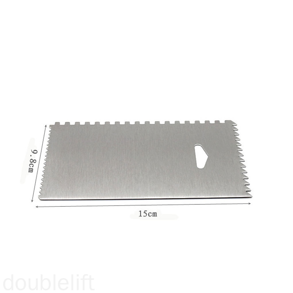 Dụng cụ chà láng bánh kem bằng thép không gỉ tiện lợi dành cho nhà bếp