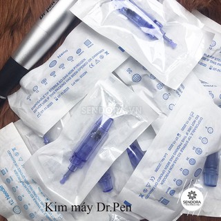 Đầu kim xanh nano, kim 12, kim 36 cho máy phi kim, lăn kim