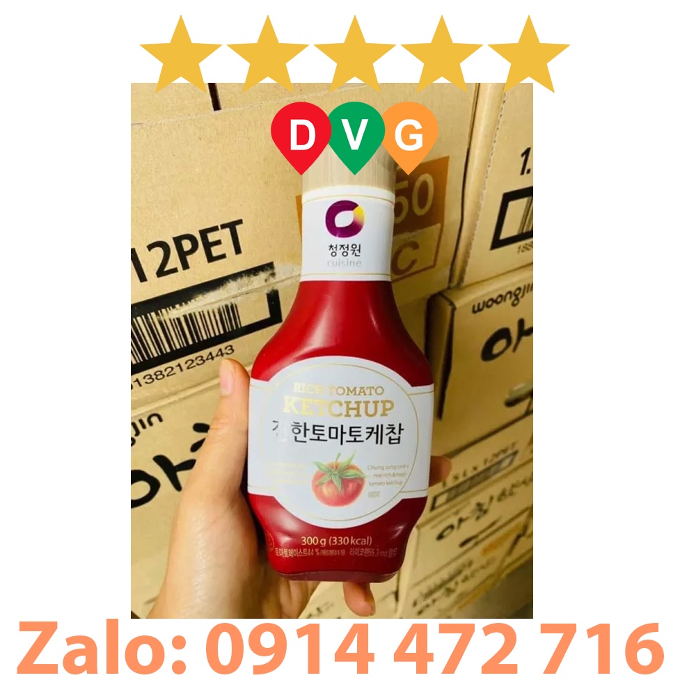 Sốt Cà Chua Daesang Hàn Quốc 300 Gram