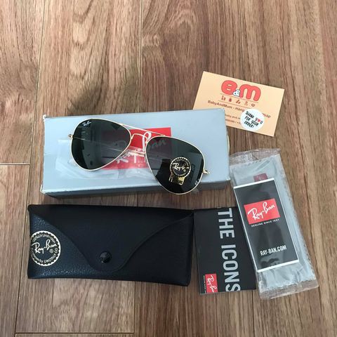 Kính râm Ray Ban Aviator RB 3025 - Hàng Pháp đủ bill